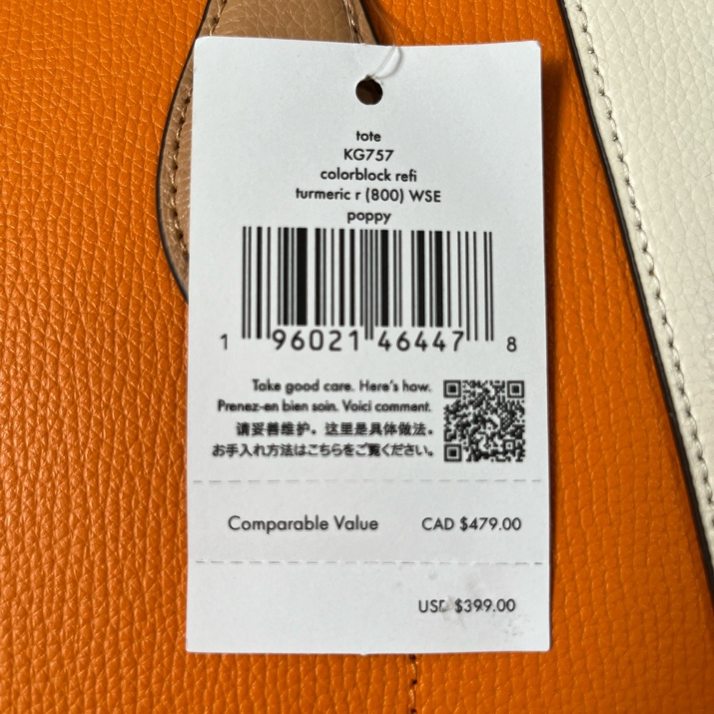 ♠️Kate Spade Poppy Colorblock Tote - Picture 7 of 13